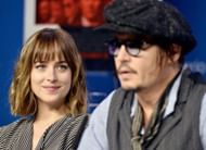 Johnny Depp and Dakota Johnson (Image via AP)